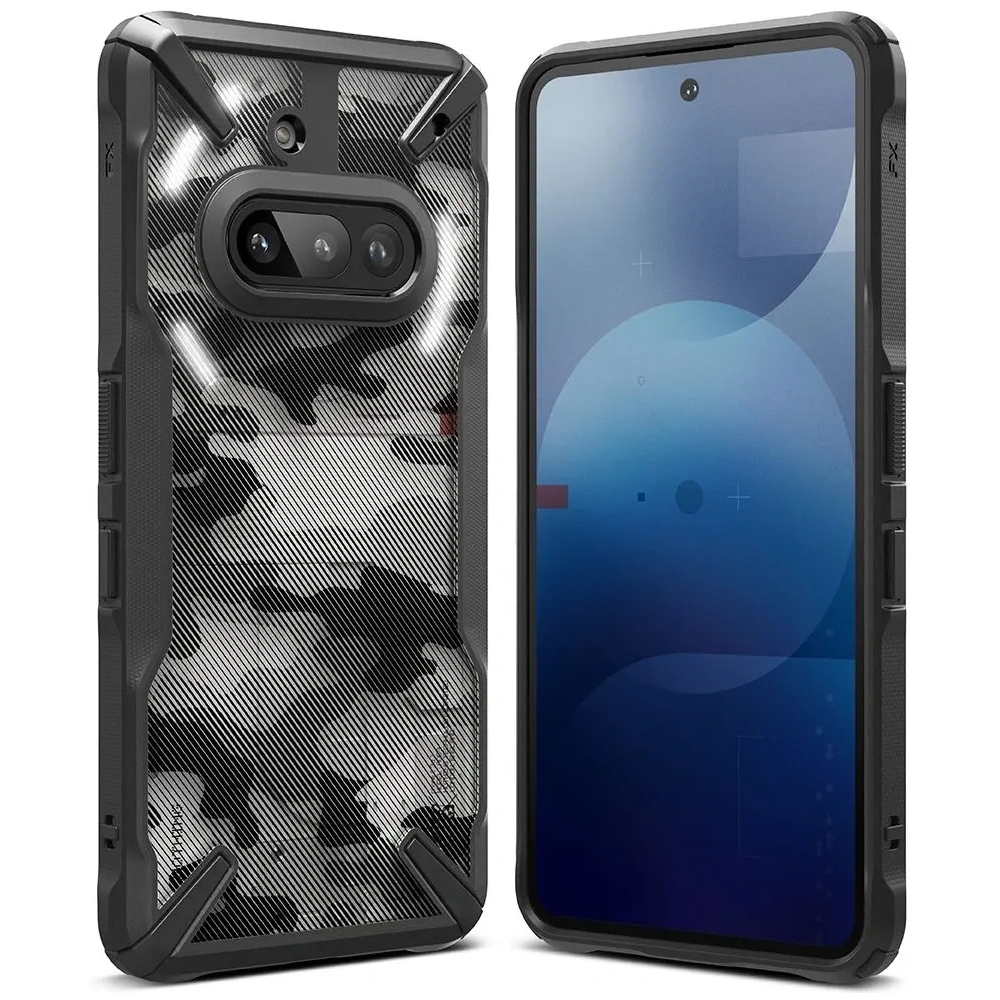 Hurtownia GSM - Ringke Fusion-X Nothing Phone 3a Camo Fekete - RGK11794 - {ean13} - Hurt