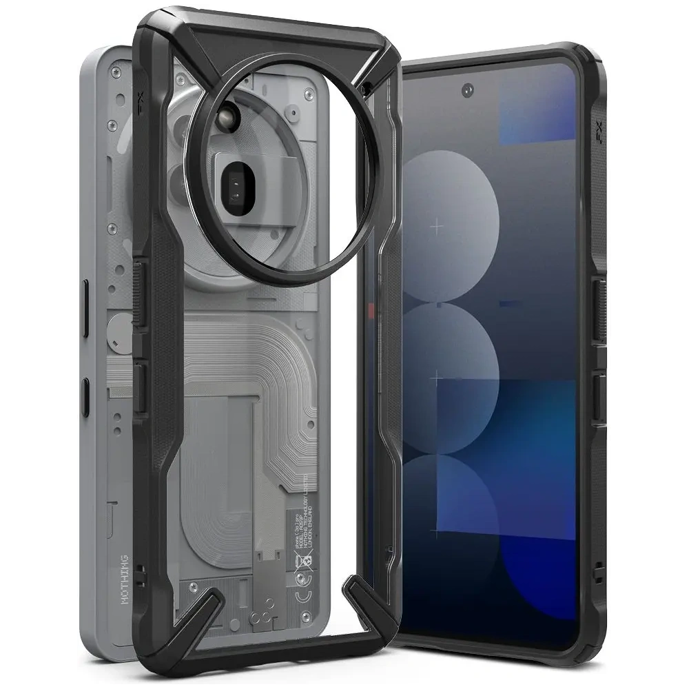 Hurtownia GSM - Ringke Fusion-X Nothing Phone 3a Pro Fekete - RGK11795 - {ean13} - Hurt