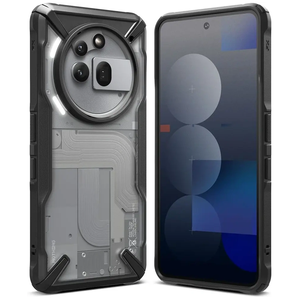 Hurtownia GSM - Ringke Fusion-X Nothing Phone 3a Pro Fekete - RGK11795 - {ean13} - Hurt
