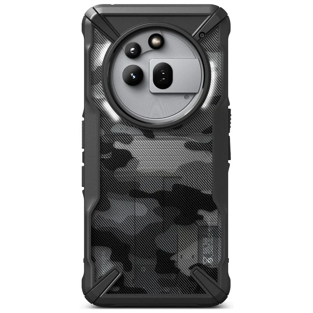 Hurtownia GSM - Ringke Fusion-X Nothing Phone 3a Pro Camo Schwarz - RGK11796 - {ean13} - Hurt