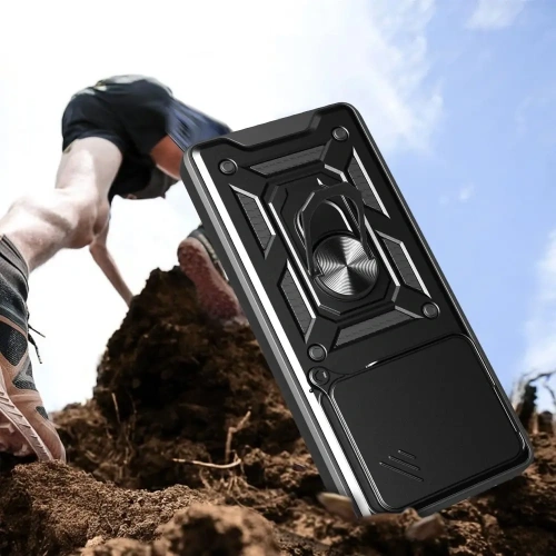 Etui Tech-Protect Camshield Pro Xiaomi Redmi Note 14 4G / LTE Matte Black