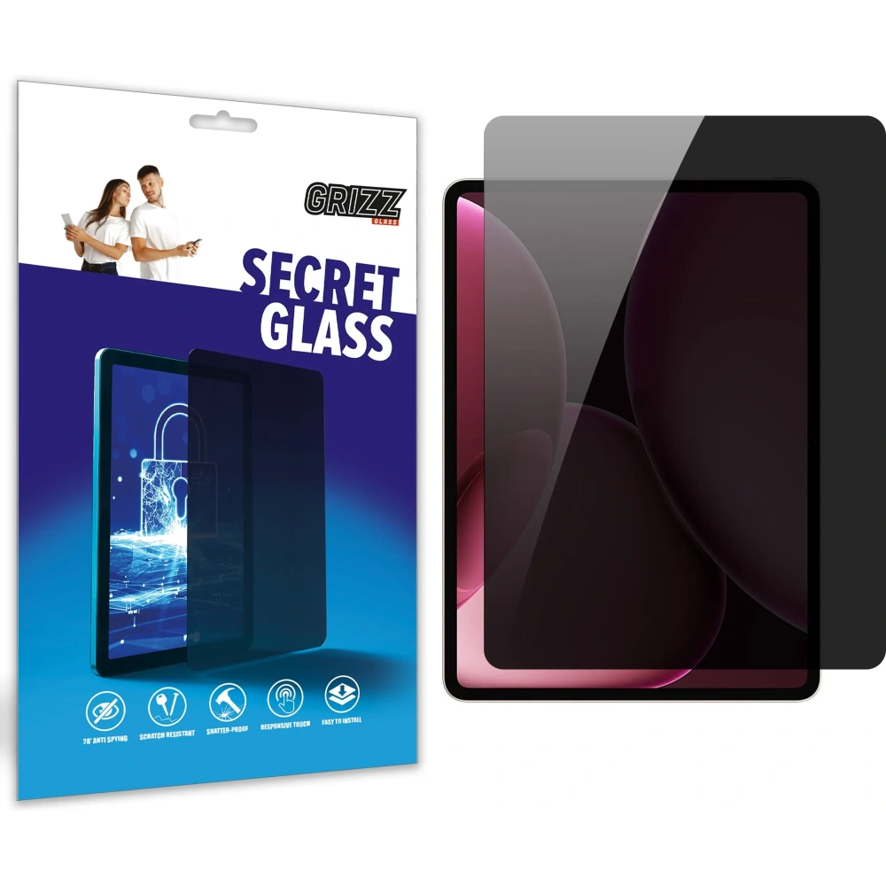 Matowe szkło prywatyzujące GrizzGlass SecretGlass do Oppo Pad 4 Pro
