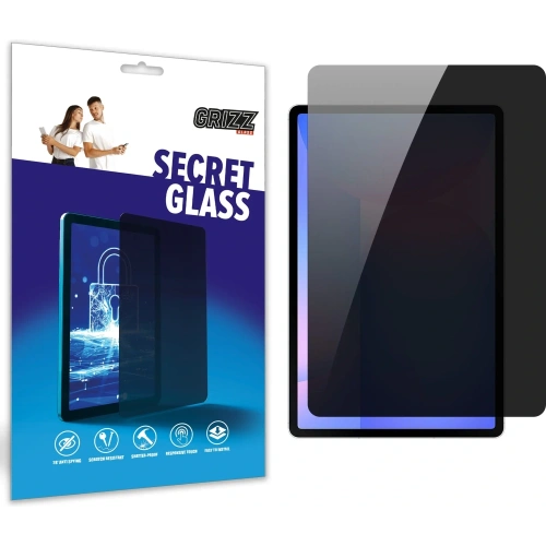Matowe szkło prywatyzujące GrizzGlass SecretGlass do Samsung Galaxy Tab S10 FE+ Plus