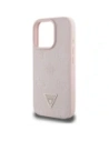 Hurtownia GSM - Guess Logo Triunghi Peony cu Stampă Termică Granulată MagSafe Apple iPhone 16 Pro roz - GUE4524 - {ean13} - Hurt