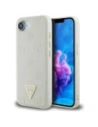 Hurtownia GSM - Guess Geprägtes Heißfolienprägedruck Pfingstrose Dreieckslogo MagSafe Apple iPhone 16e beige - GUE4526 - {ean13} - Hurt
