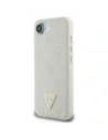 Hurtownia GSM - Guess Geprägtes Heißfolienprägedruck Pfingstrose Dreieckslogo MagSafe Apple iPhone 16e beige - GUE4526 - {ean13} - Hurt