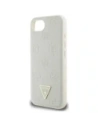 Hurtownia GSM - Guess Geprägtes Heißfolienprägedruck Pfingstrose Dreieckslogo MagSafe Apple iPhone 16e beige - GUE4526 - {ean13} - Hurt
