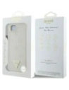 Hurtownia GSM - Guess Geprägtes Heißfolienprägedruck Pfingstrose Dreieckslogo MagSafe Apple iPhone 16e beige - GUE4526 - {ean13} - Hurt