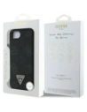 Hurtownia GSM - Guess Grained Hot Stamp Peony Triangle Logo MagSafe Apple iPhone 16e fekete - GUE4527 - {ean13} - Hurt