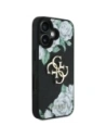 Hurtownia GSM - Guess Trandafiri Texturați Logo-ul Big 4G Apple iPhone 16 negru - GUE4528 - {ean13} - Hurt