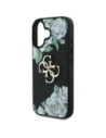 Hurtownia GSM - Guess Trandafiri Texturați Logo-ul Big 4G Apple iPhone 16 negru - GUE4528 - {ean13} - Hurt