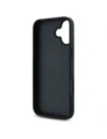 Hurtownia GSM - Guess Růžové s jemnou texturou Velké 4G logo Apple iPhone 16 černý - GUE4528 - {ean13} - Hurt