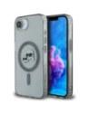 Karl Lagerfeld IML fém Karl & Choupette fejek MagSafe Apple iPhone 16e fekete
