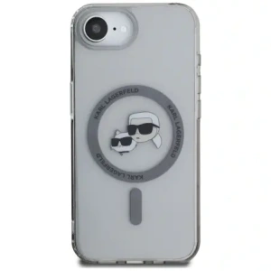 Hurtownia GSM - Karl Lagerfeld IML Metal Karl & Choupette Heads MagSafe Apple iPhone 16e negru - KLD22011 - {ean13} - Hurt