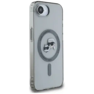 Hurtownia GSM - Karl Lagerfeld IML Metal Karl & Choupette Heads MagSafe Apple iPhone 16e negru - KLD22011 - {ean13} - Hurt