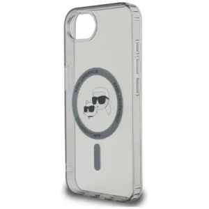 Hurtownia GSM - Karl Lagerfeld IML Metal Karl & Choupette Heads MagSafe Apple iPhone 16e negru - KLD22011 - {ean13} - Hurt