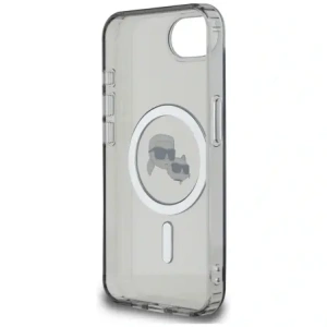 Hurtownia GSM - Karl Lagerfeld IML Metal Karl & Choupette Heads MagSafe Apple iPhone 16e negru - KLD22011 - {ean13} - Hurt