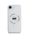 Wholesale Karl Lagerfeld IML Metal Karl Head MagSafe Apple iPhone 16e white - KLD22012 - {ean13} - Hurt