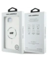 Wholesale Karl Lagerfeld IML Metal Karl Head MagSafe Apple iPhone 16e white - KLD22012 - {ean13} - Hurt