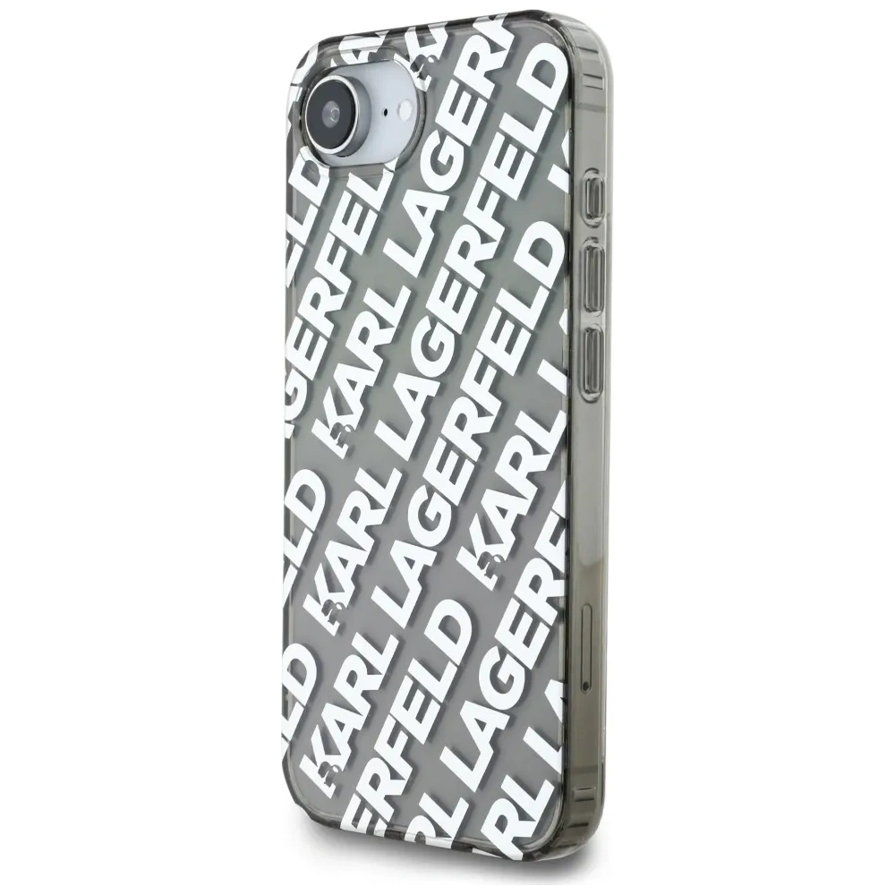 Hurtownia GSM - Karl Lagerfeld IML Ismétlődő Logo Apple iPhone 16e ezüst - KLD22013 - {ean13} - Hurt