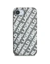 Wholesale Karl Lagerfeld IML Repeat Logo Apple iPhone 16e silver - KLD22013 - {ean13} - Hurt