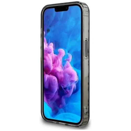 Etui Karl Lagerfeld IML Repeat Logo do Apple iPhone 16e srebrny