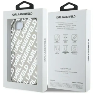 Hurtownia GSM - Karl Lagerfeld IML Logo Repetat Apple iPhone 16e argintiu - KLD22013 - {ean13} - Hurt