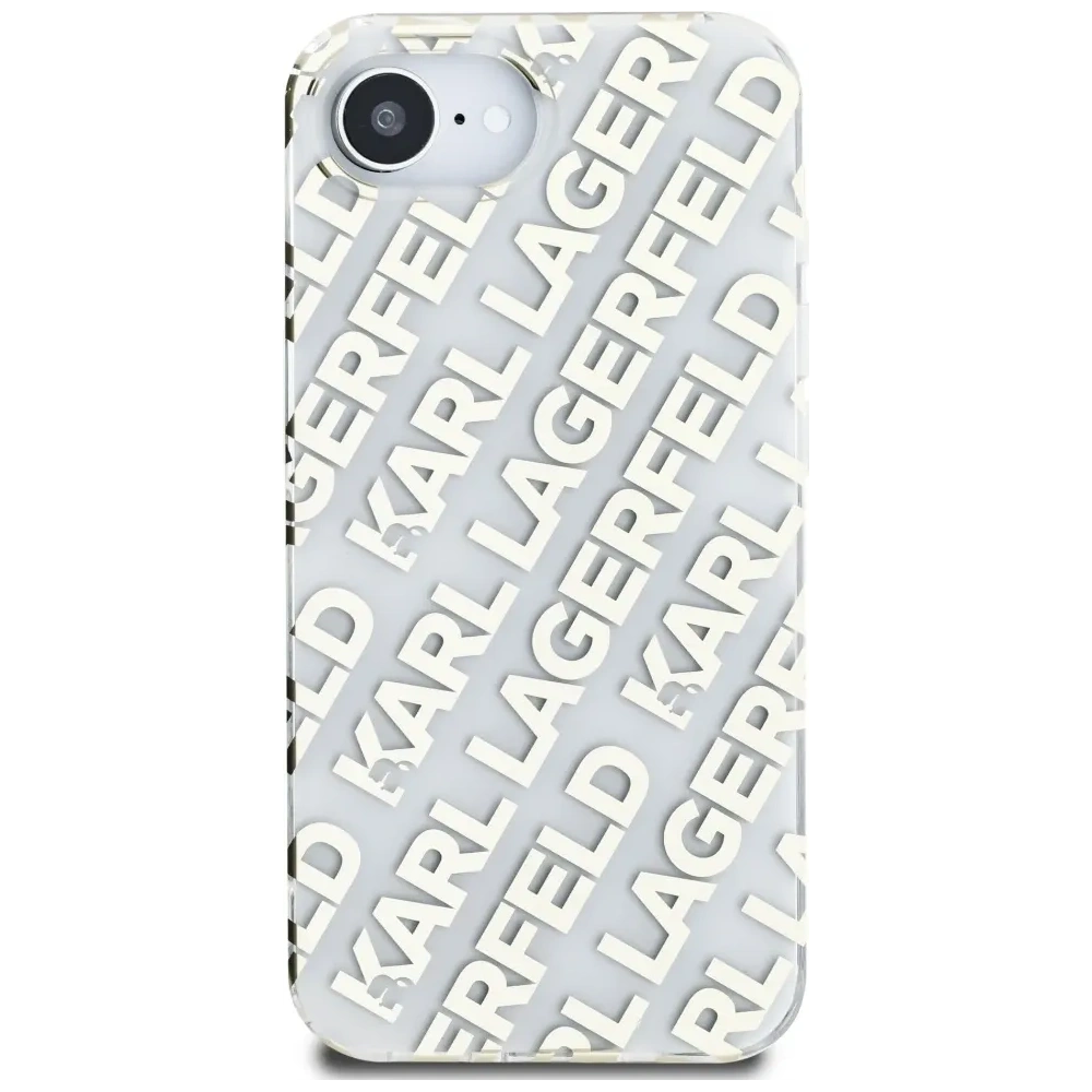 Hurtownia GSM - Karl Lagerfeld IML Logo Repetat Apple iPhone 16e auriu - KLD22014 - {ean13} - Hurt