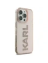 Hurtownia GSM - Karl Lagerfeld Logo cu strasuri IML Apple iPhone 16 Pro Max roz - KLD22015 - {ean13} - Hurt