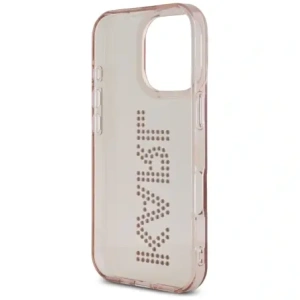 Hurtownia GSM - Karl Lagerfeld Logo cu strasuri IML Apple iPhone 16 Pro Max roz - KLD22015 - {ean13} - Hurt