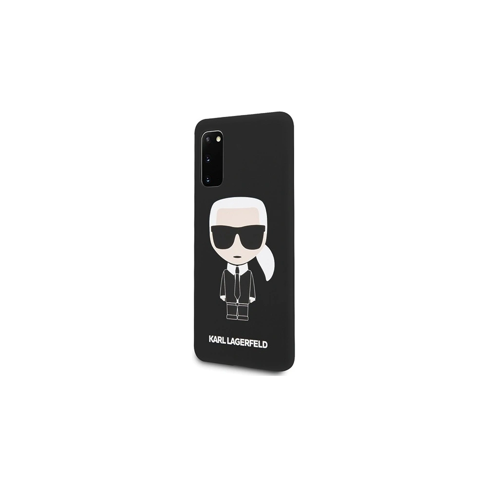 Wholesale Karl Lagerfeld KLHCS62SLFKBK Samsung Galaxy S20 hardcase black Silicone Iconic - KLD291BLK - {ean13} - Hurt
