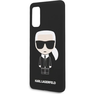Hurtownia GSM - Etui Karl Lagerfeld KLHCS62SLFKBK Samsung Galaxy S20 hardcase czarny/black Silicone Iconic - KLD291BLK - {ean13} - Hurt