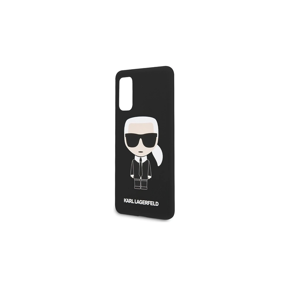 Wholesale Karl Lagerfeld KLHCS62SLFKBK Samsung Galaxy S20 hardcase black Silicone Iconic - KLD291BLK - {ean13} - Hurt