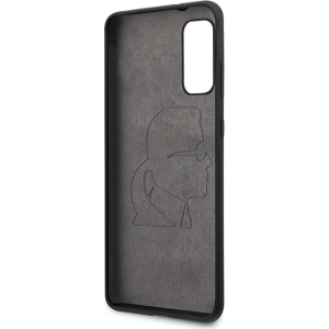 Hurtownia GSM - Etui Karl Lagerfeld KLHCS62SLFKBK Samsung Galaxy S20 hardcase czarny/black Silicone Iconic - KLD291BLK - {ean13} - Hurt