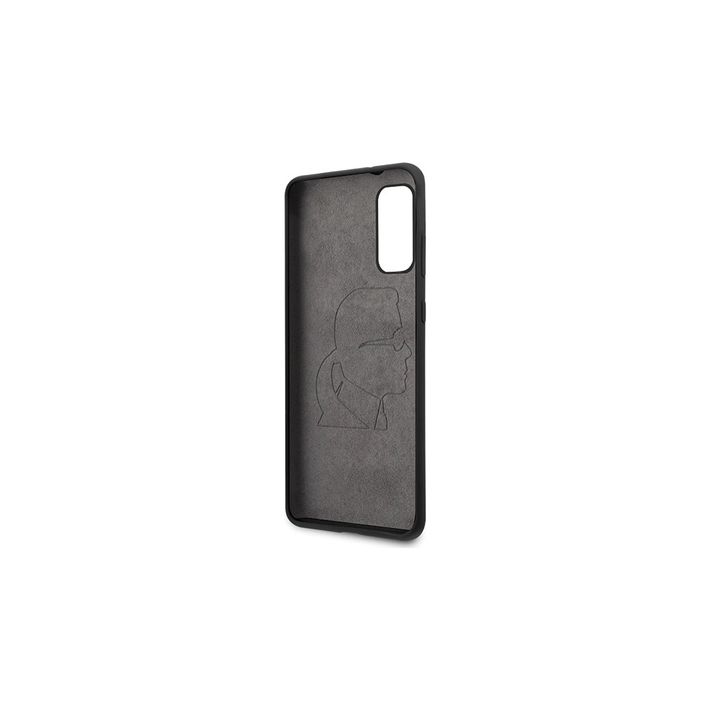 Wholesale Karl Lagerfeld KLHCS62SLFKBK Samsung Galaxy S20 hardcase black Silicone Iconic - KLD291BLK - {ean13} - Hurt
