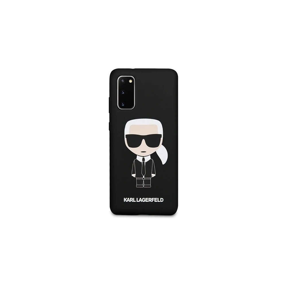 Wholesale Karl Lagerfeld KLHCS62SLFKBK Samsung Galaxy S20 hardcase black Silicone Iconic - KLD291BLK - {ean13} - Hurt