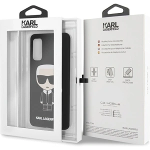 Hurtownia GSM - Etui Karl Lagerfeld KLHCS62SLFKBK Samsung Galaxy S20 hardcase czarny/black Silicone Iconic - KLD291BLK - {ean13} - Hurt