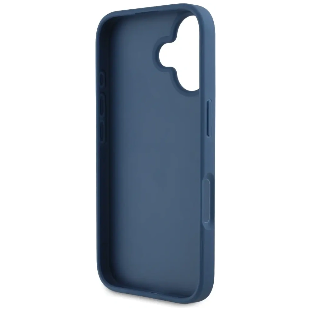 Hurtownia GSM - Guess Růžové s velkým logem 4G Apple iPhone 16 modrý - GUE4530 - {ean13} - Hurt