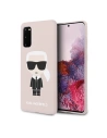 Hurtownia GSM - Etui Karl Lagerfeld KLHCS62SLFKPI Samsung Galaxy S20 hardcase jasnoróżowy/light pink Silicone Iconic - KLD292PNK - {ean13} - Hurt