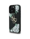 Wholesale Guess Grained Roses Big 4G logo Apple iPhone 16 Pro Max black - GUE4533 - {ean13} - Hurt