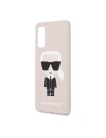 Hurtownia GSM - Etui Karl Lagerfeld KLHCS62SLFKPI Samsung Galaxy S20 hardcase jasnoróżowy/light pink Silicone Iconic - KLD292PNK - {ean13} - Hurt