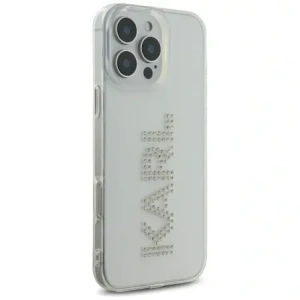 Hurtownia GSM - Karl Lagerfeld IML Rhinestones Logo Apple iPhone 16 Pro čirý - KLD22016 - {ean13} - Hurt