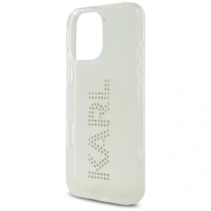 Hurtownia GSM - Karl Lagerfeld IML Rhinestones Logo Apple iPhone 16 Pro čirý - KLD22016 - {ean13} - Hurt