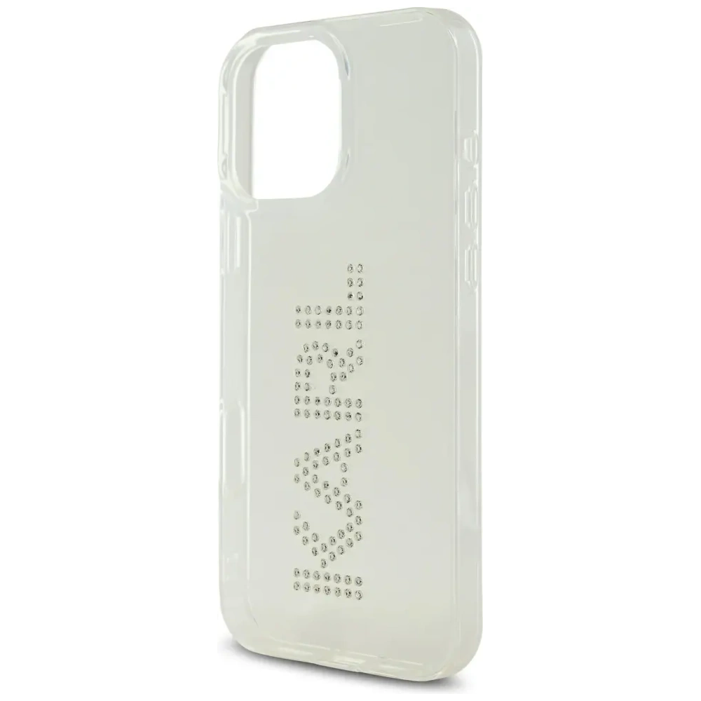 Hurtownia GSM - Karl Lagerfeld IML Ragyogó Kövek Logo Apple iPhone 16 Pro átlátszó - KLD22016 - {ean13} - Hurt