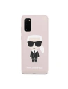 Hurtownia GSM - Etui Karl Lagerfeld KLHCS62SLFKPI Samsung Galaxy S20 hardcase jasnoróżowy/light pink Silicone Iconic - KLD292PNK - {ean13} - Hurt