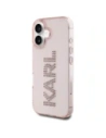 Hurtownia GSM - Karl Lagerfeld Logo cu cristale IML Apple iPhone 16 roz - KLD22018 - {ean13} - Hurt