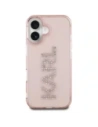 Hurtownia GSM - Karl Lagerfeld IML kamínky logo Apple iPhone 16 růžový - KLD22018 - {ean13} - Hurt