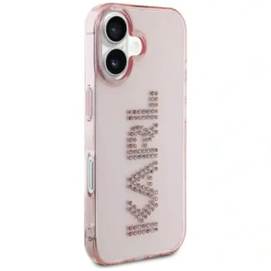 Hurtownia GSM - Karl Lagerfeld Logo cu cristale IML Apple iPhone 16 roz - KLD22018 - {ean13} - Hurt