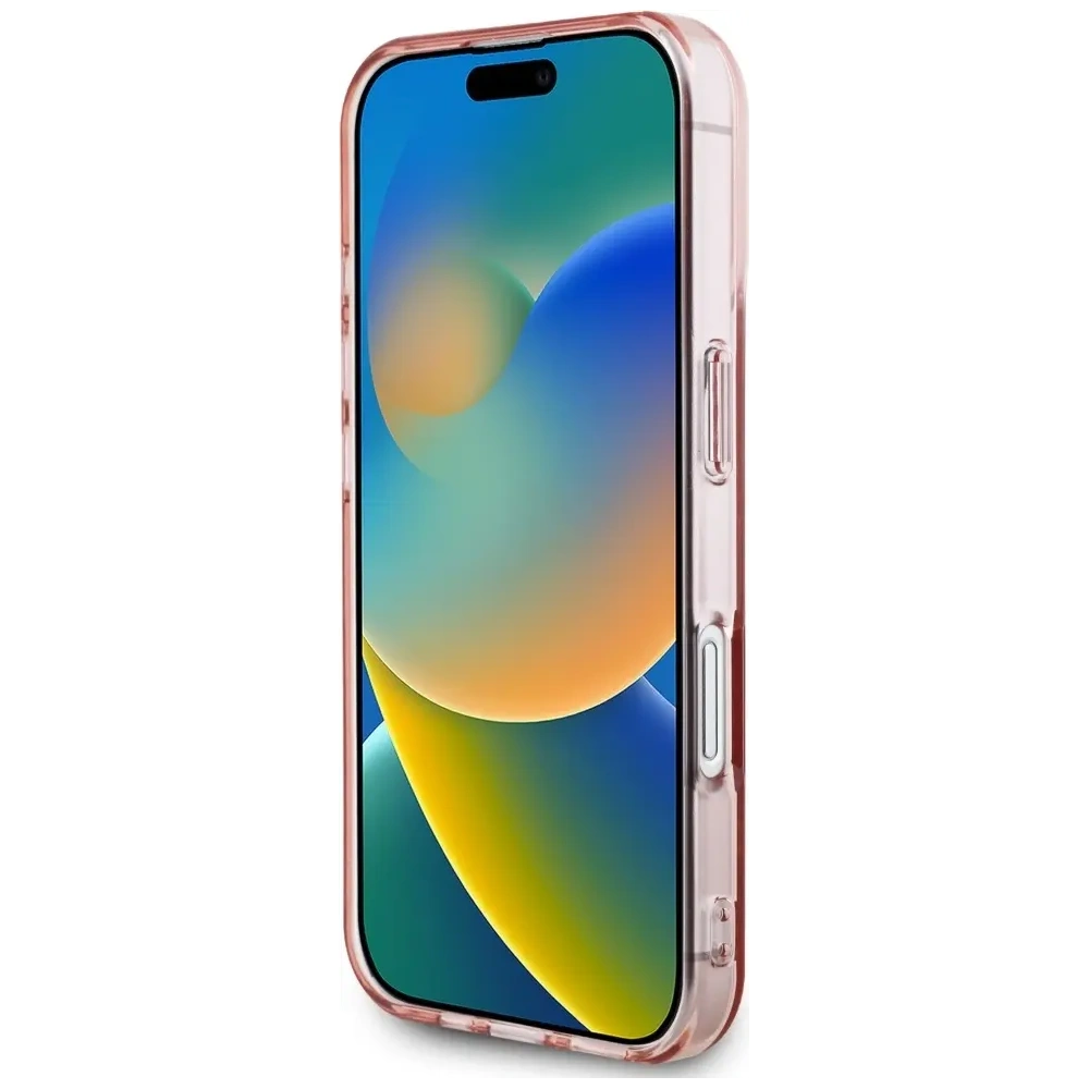 Hurtownia GSM - Karl Lagerfeld IML kamínky logo Apple iPhone 16 růžový - KLD22018 - {ean13} - Hurt