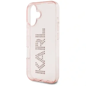 Hurtownia GSM - Karl Lagerfeld Logo cu cristale IML Apple iPhone 16 roz - KLD22018 - {ean13} - Hurt